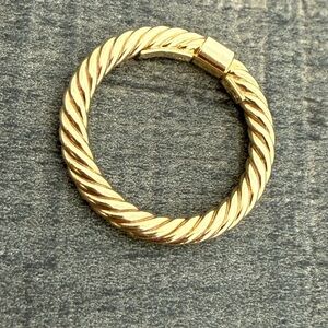 Ring Concierge 14K Yellow Gold Twisted Rope Ring Size 6.5